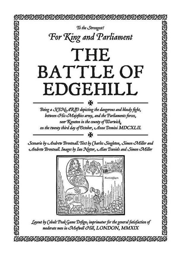 For King and Parliament: The Battle of Edgehill