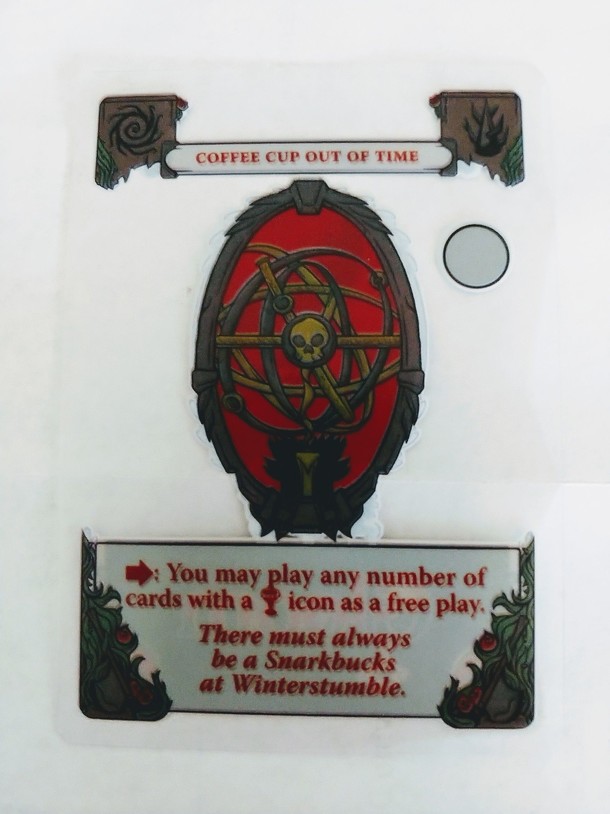 Gloom: Coffee Cup Out of Time Promo Card