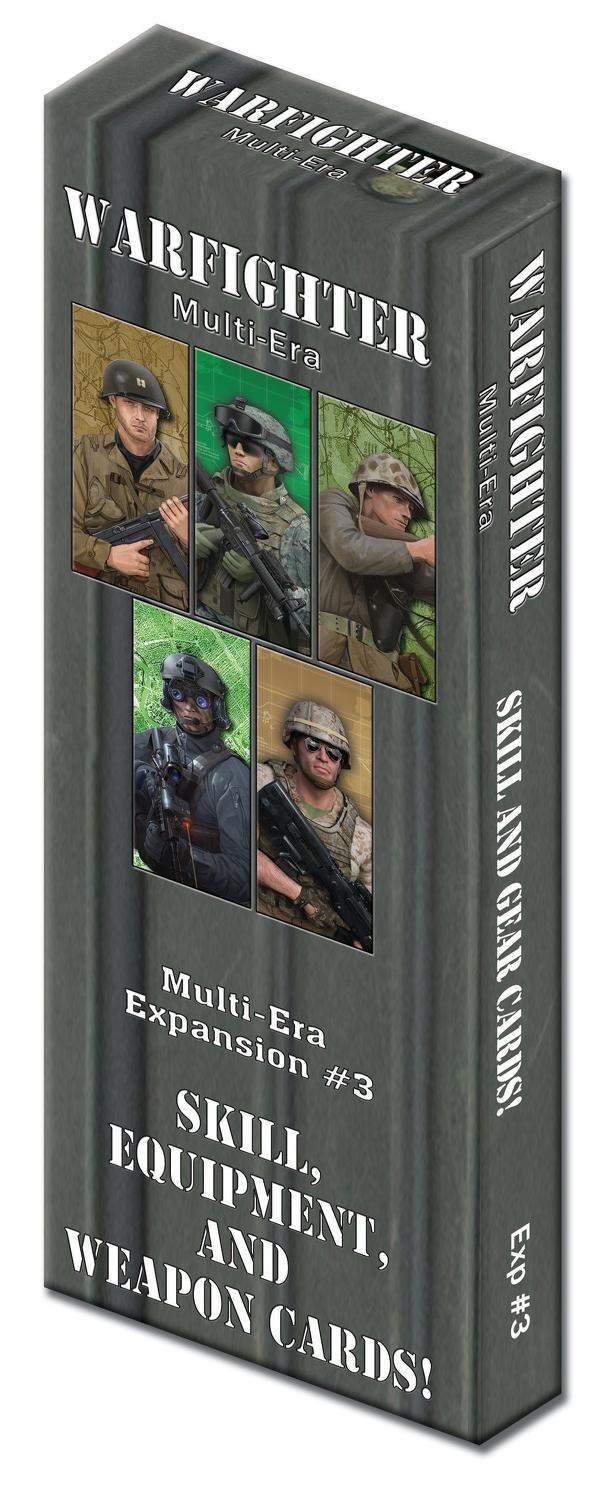 Warfighter: Multi-Era Expansion #3 – Skill, Equipment and Weapon Cards