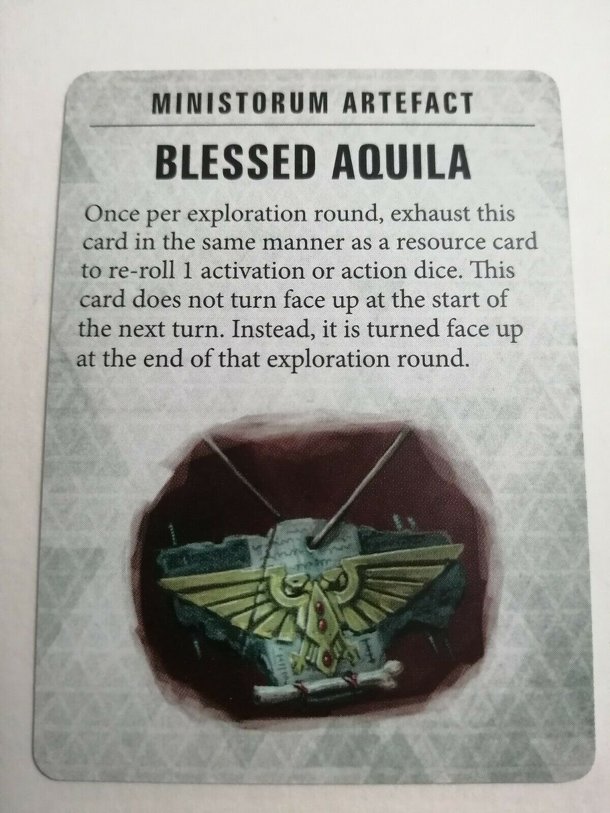 Warhammer Quest: Blackstone Fortress – Blessed Aquila Promo Card