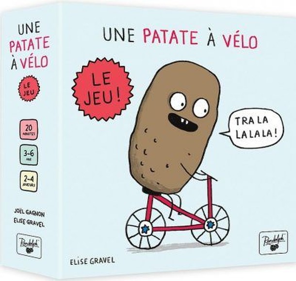 Une patate à vélo le jeu