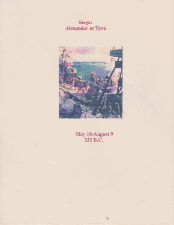 Siege: Alexander at Tyre