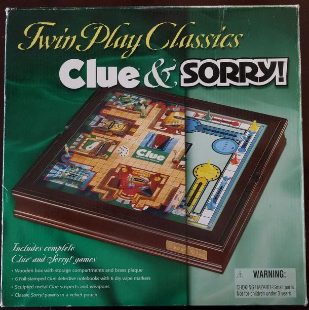 Twin Play Classics: Clue and Sorry