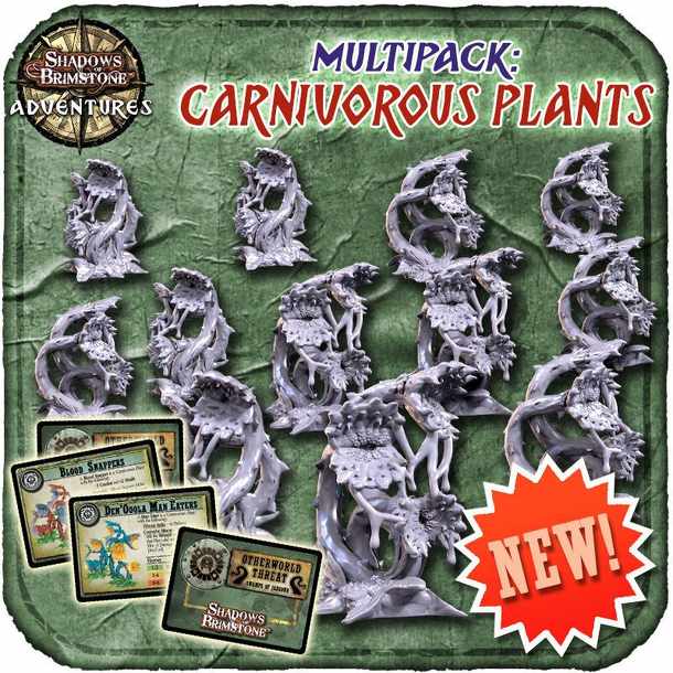 Shadows of Brimstone: Valley of the Serpent Kings – Carnivorous Plants Multi-Pack