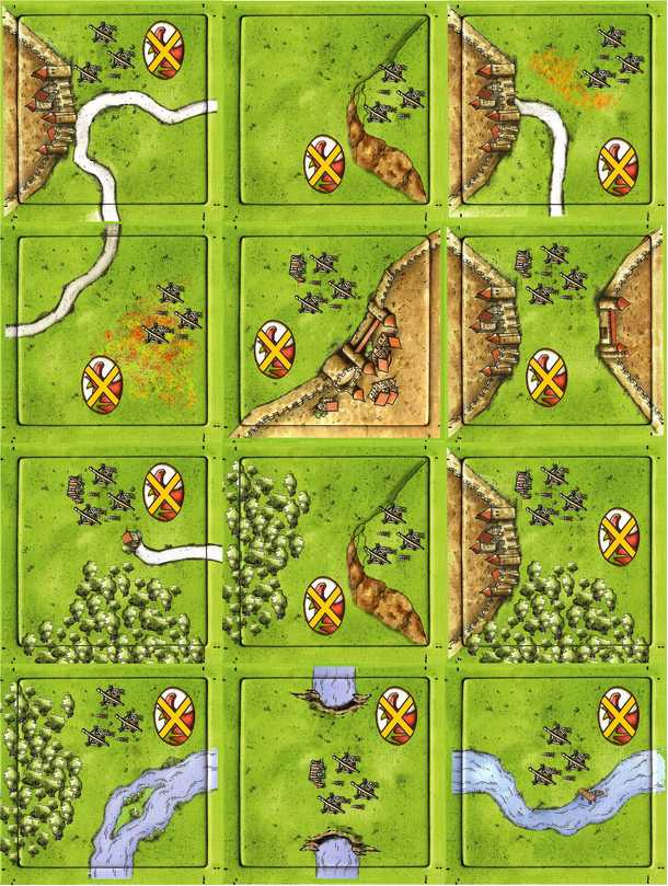 Dragon Hunters (fan expansion to Carcassonne)
