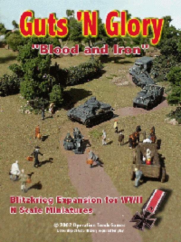 Guts ‘N Glory: Blood and Iron – Blitzkrieg Expansion for WWII N Scale Miniatures