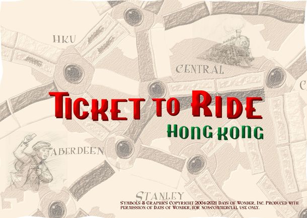 Hong Kong (fan expansion for Ticket to Ride)
