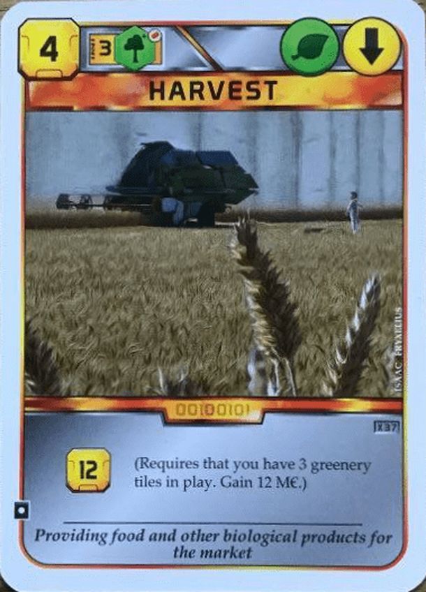 Terraforming Mars: Harvest Promo Card