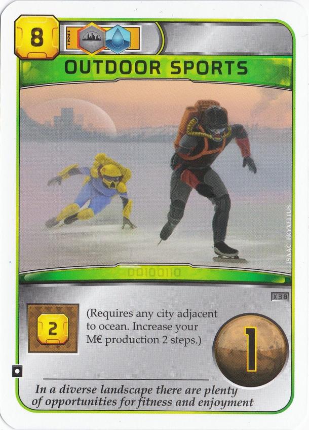 Terraforming Mars: Outdoor Sports Promo Card
