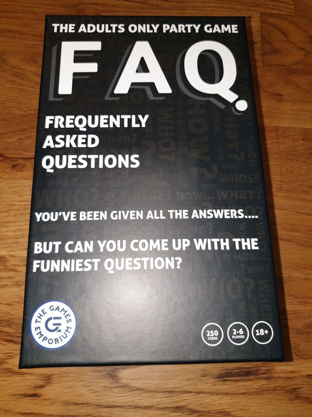 FAQ: Frequently Asked Questions