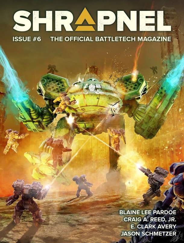 Battletech: Shrapnel Magazine Issue 6