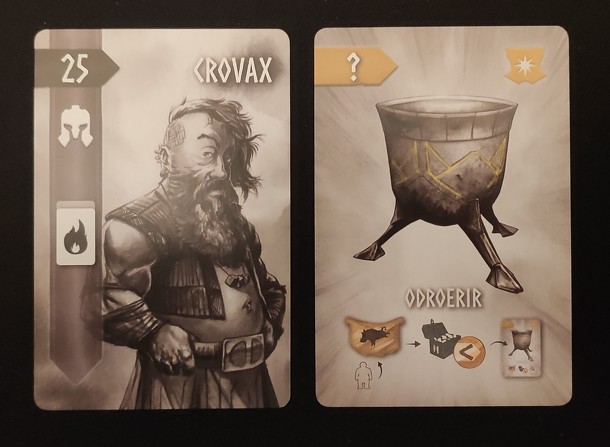 Nidavellir: Thingvellir – Crovax and Odroerir Promo Cards