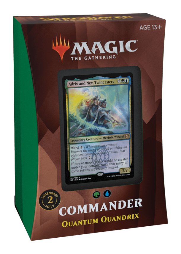 Magic: The Gathering — Commander 2021: Strixhaven Commander — Quantum Quandrix Deck