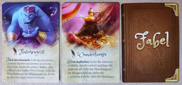 The Grimm Forest: Genie & Magic Lamp promo cards