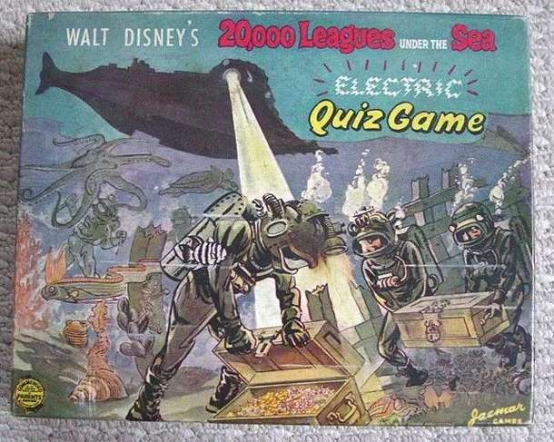 Disney's 20,000 Leagues Under the Sea Electric Quiz Game