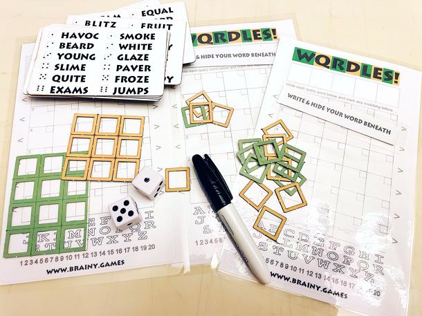 WQRDLES: A Tactile Wordle-Like Word Deduction Game