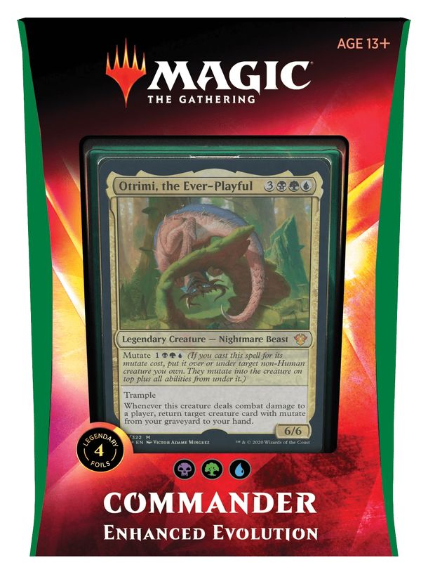 Magic: The Gathering – Commander 2020: Ikoria: Lair of Behemoths Commander – Enhanced Evolution