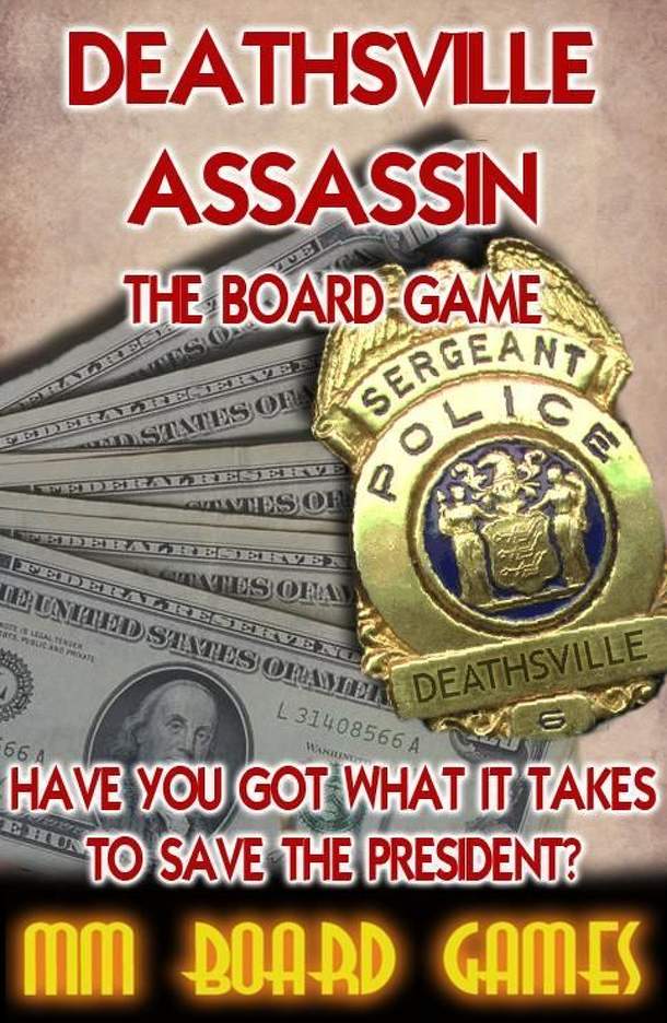 Deathsville Assassin The Board Game