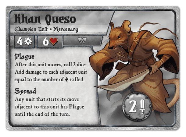 Summoner Wars (Second Edition): Khan Queso Promo Card