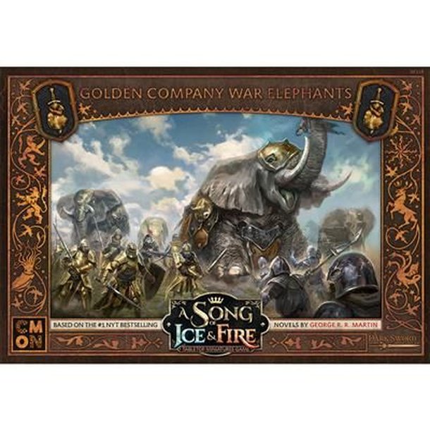 A Song of Ice & Fire: Tabletop Miniatures Game – Golden Company Elephants
