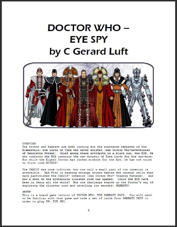 Doctor Who: Eye Spy