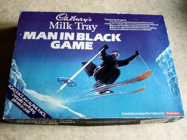 Cadbury's Milk Tray Man In Black Game