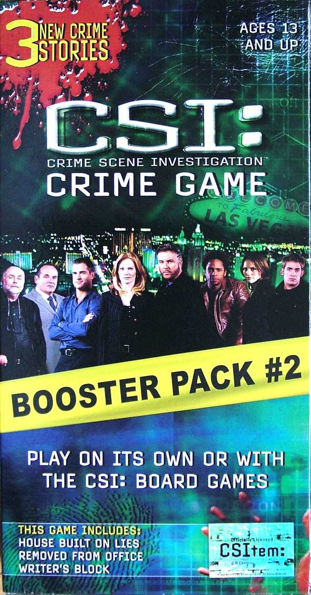 CSI: Crime Game – Booster Pack #2