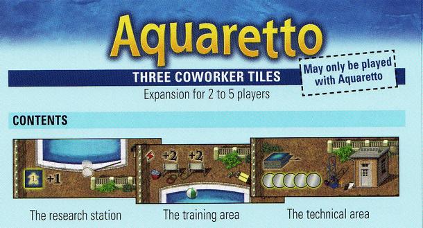 Aquaretto: Three Coworker Tiles