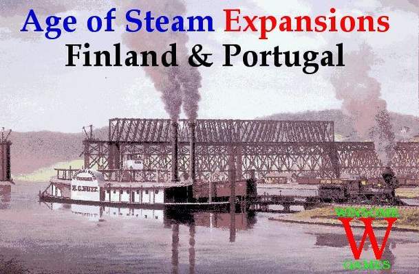 Age of Steam Expansion: Finland & Portugal