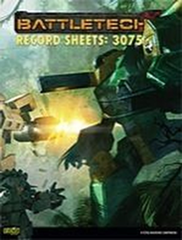Classic Battletech: Record Sheets – 3075