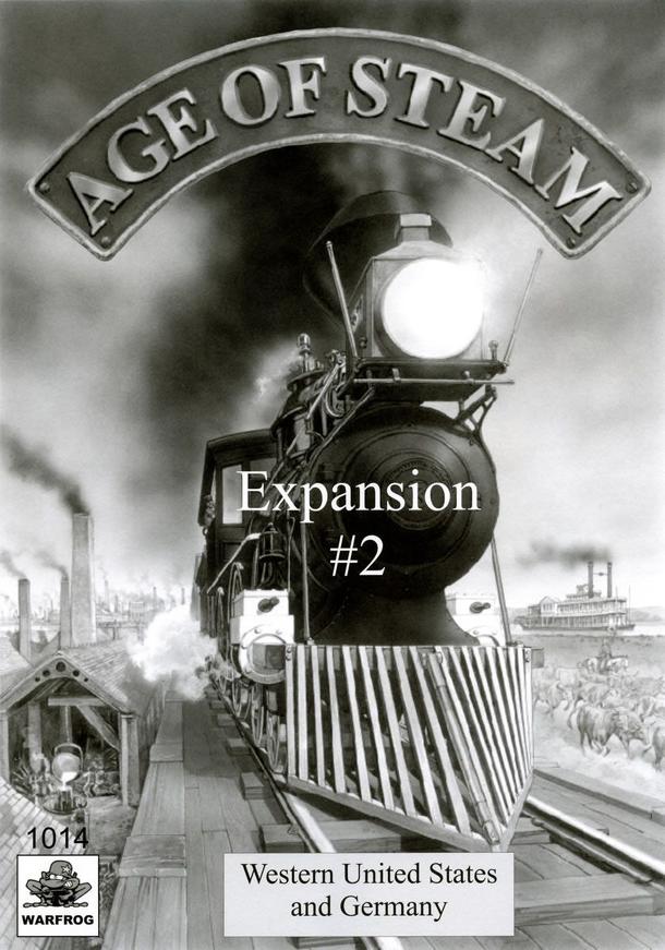 Age of Steam Expansion #2: Western US and Germany