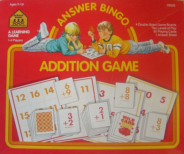 Answer Bingo: Addition Game